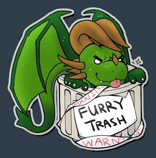 YCH "FURRY TRASH" Custom Stickers - Telegram & Hi-Res Art