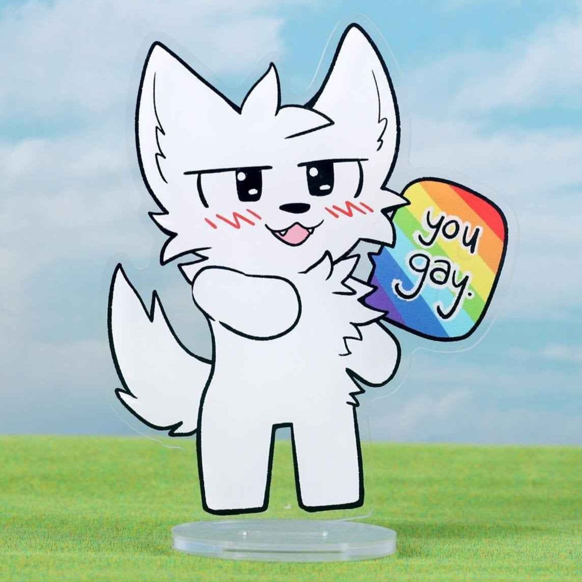 YOU GAY - Boykisser Acrylic Standee & Keychain