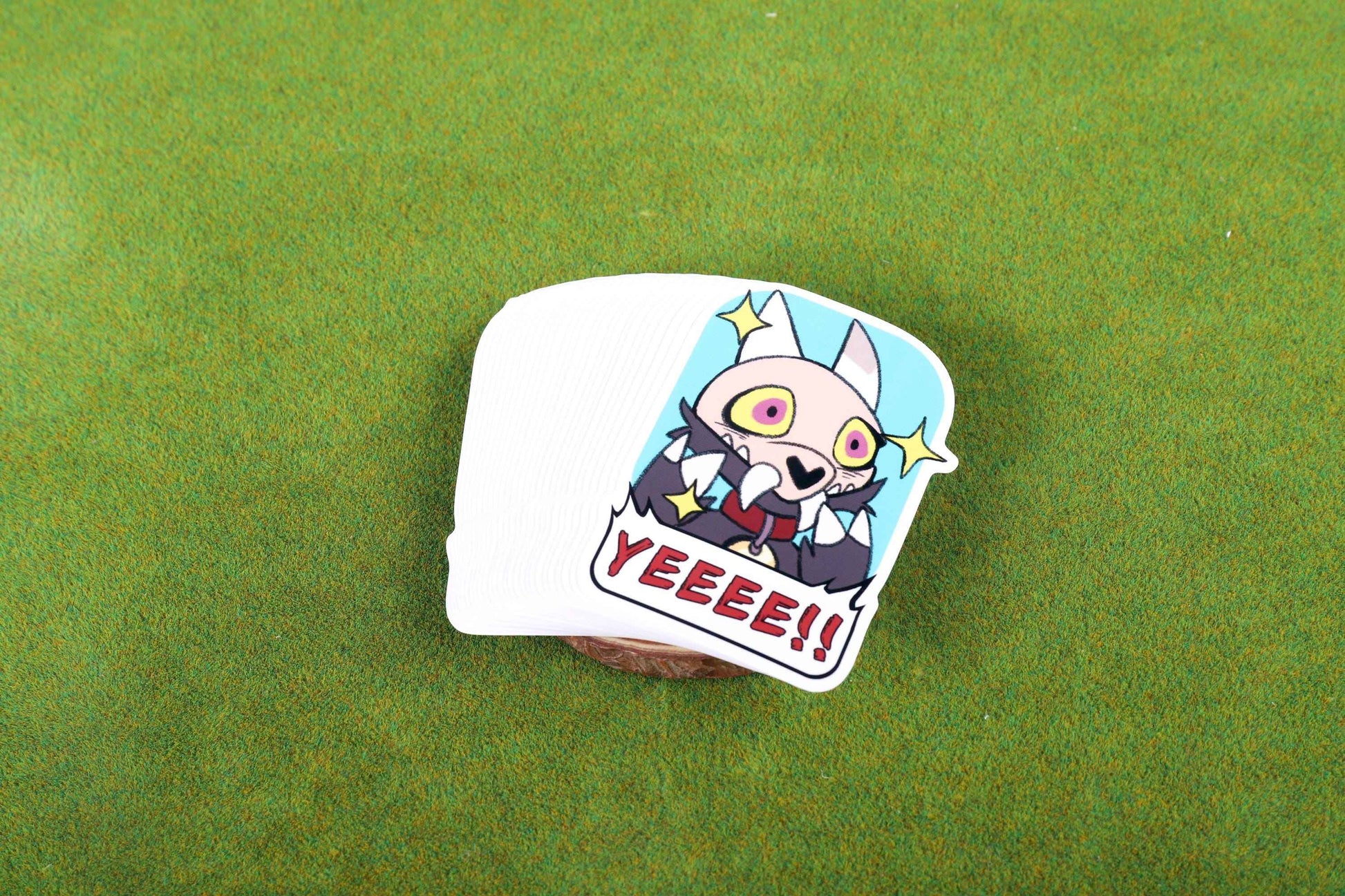 King "YEEEE!!" Vinyl Sticker - 3"