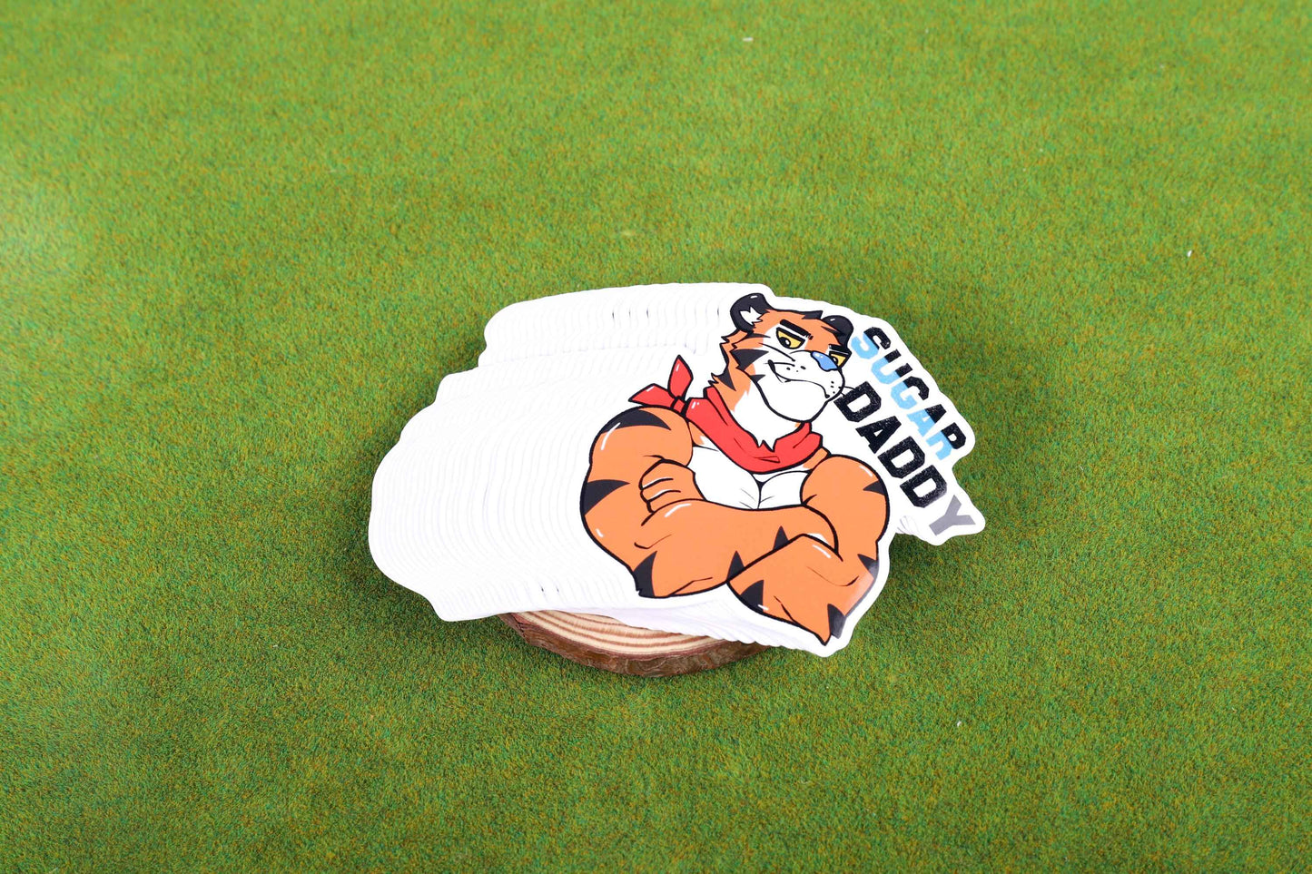 SUGAR DADDY - Tony the Tiger Vinyl Sticker 3"