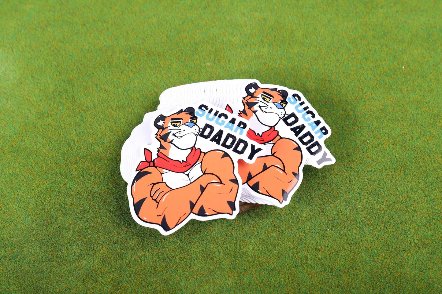 SUGAR DADDY - Tony the Tiger Vinyl Sticker 3"