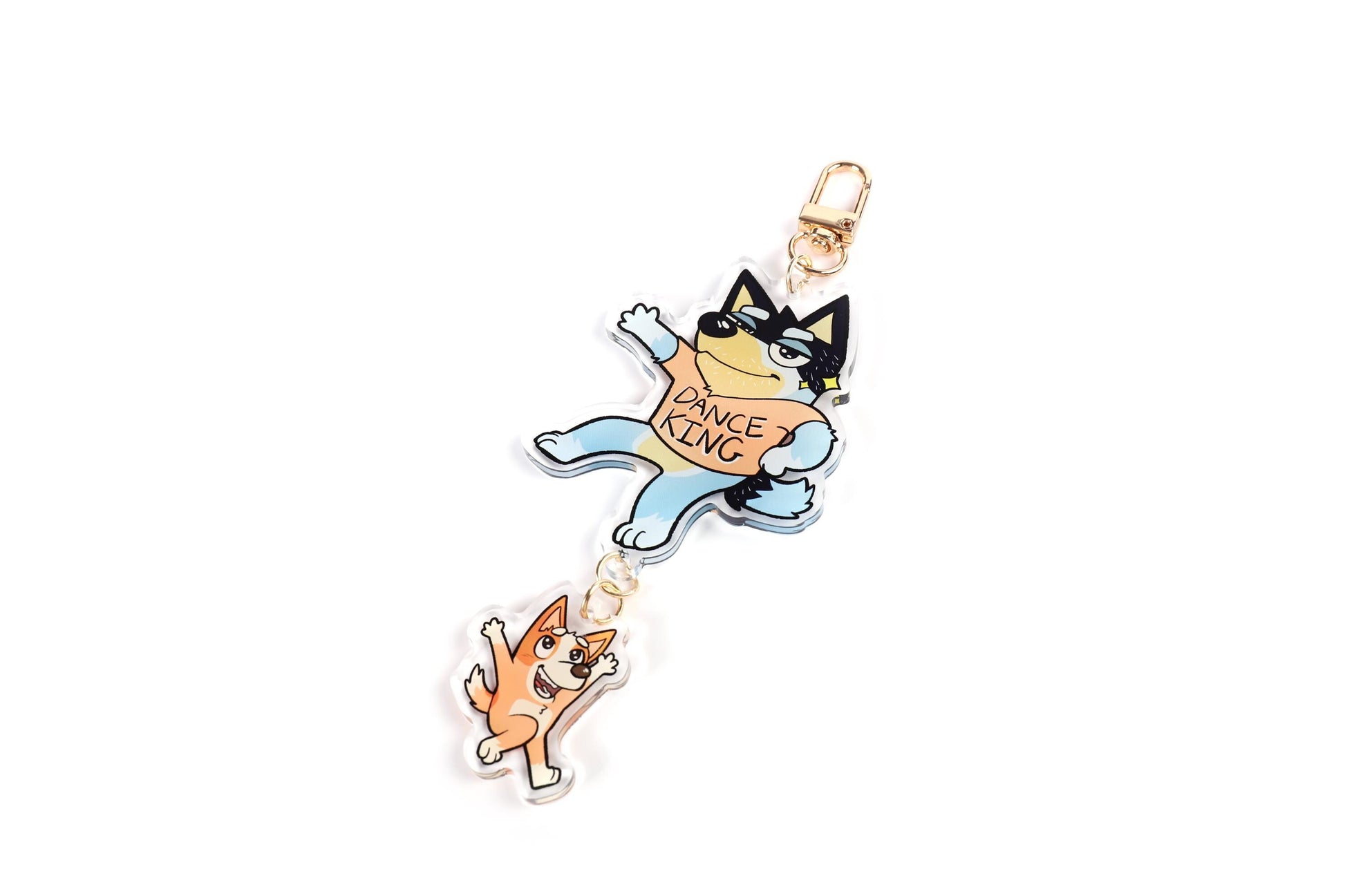 HEELER FAMILY - Dual Acrylic Keychain - IceHeroArt