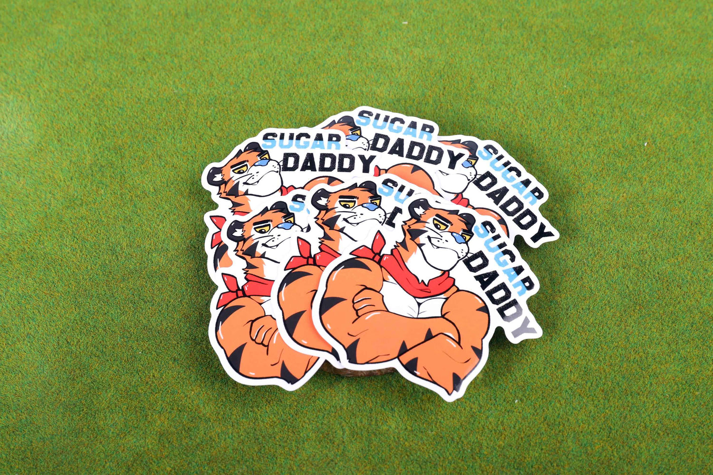 SUGAR DADDY - Tony the Tiger Vinyl Sticker 3"