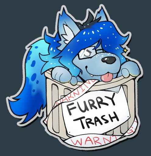 YCH "FURRY TRASH" Custom Stickers - Telegram & Hi-Res Art
