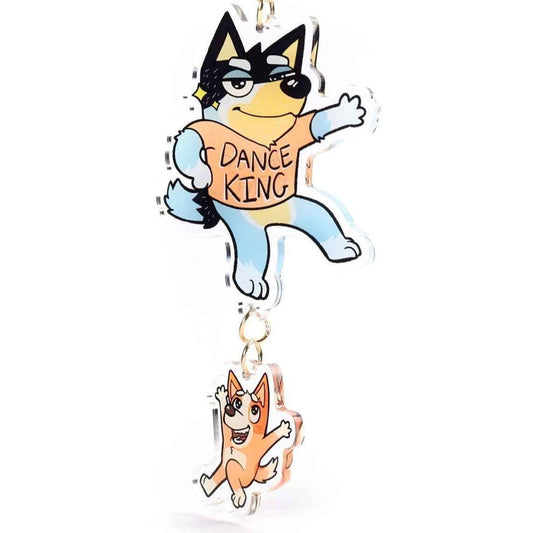 HEELER FAMILY - Dual Acrylic Keychain