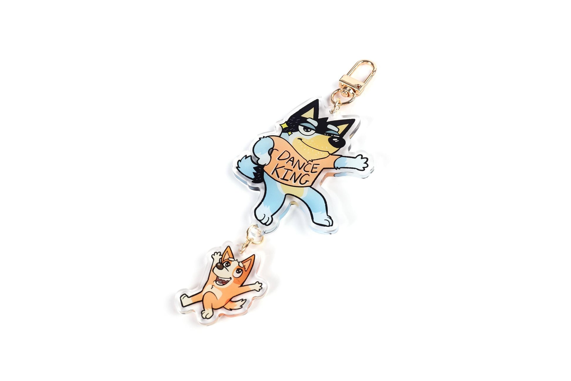 HEELER FAMILY - Dual Acrylic Keychain - IceHeroArt