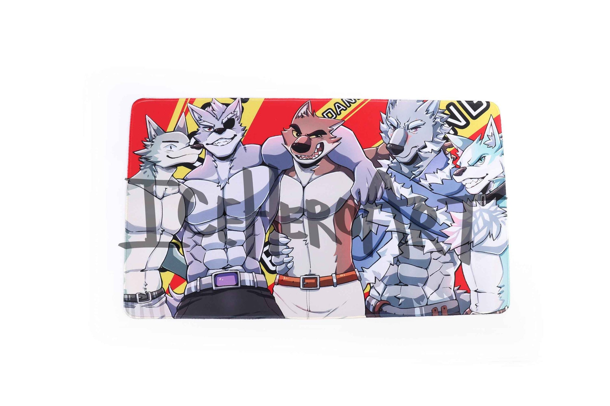 DANGER WOLVES - Desktop Gaming Mat