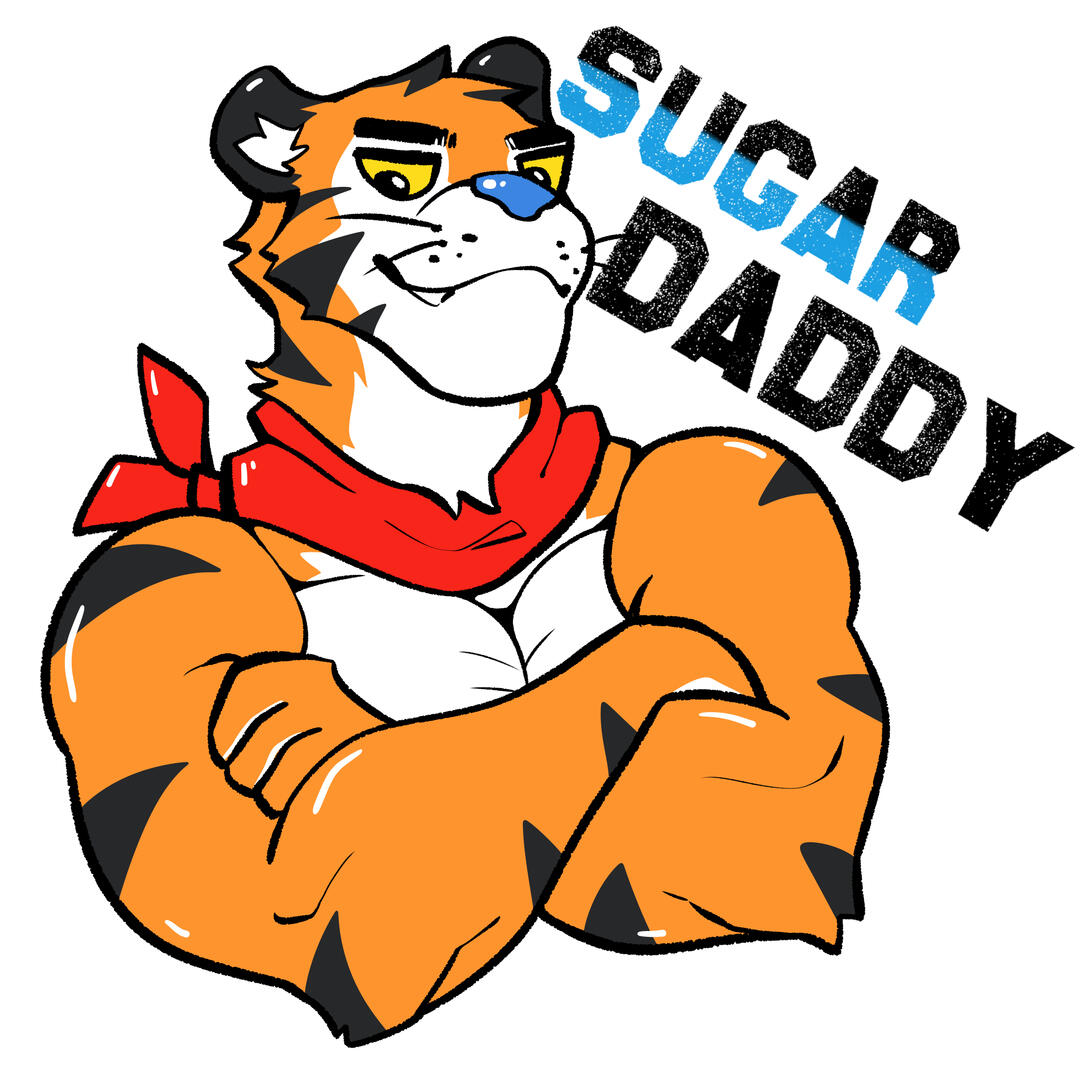 "Sugar Daddy" Sticker