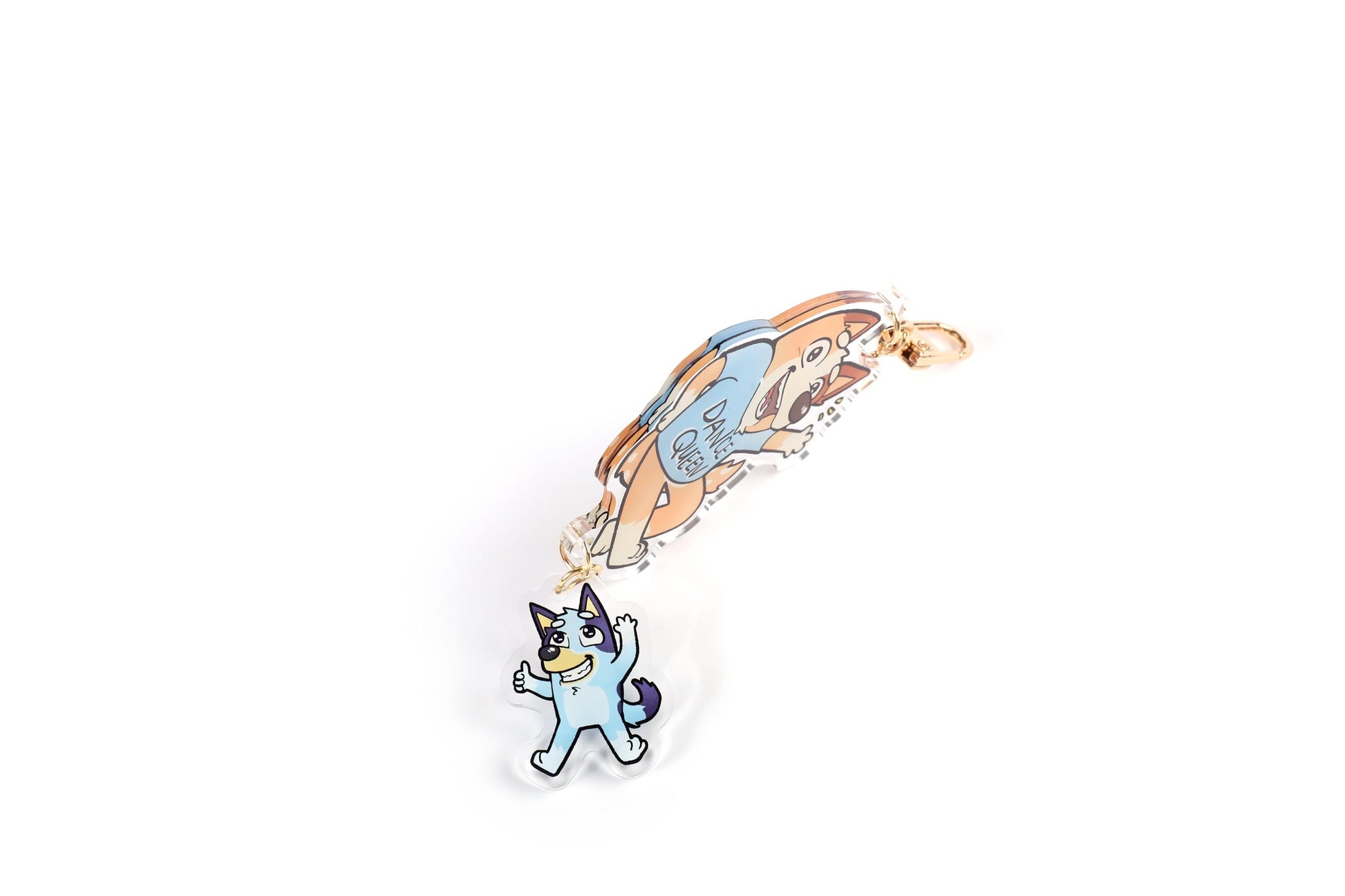 HEELER FAMILY - Dual Acrylic Keychain - IceHeroArt